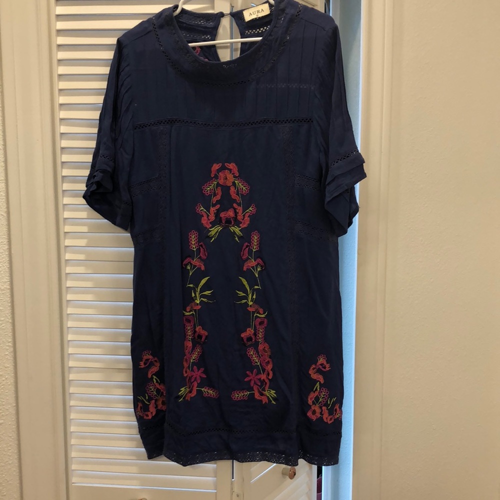 Aura blue sundress.